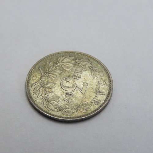 1897 ZAR Paul Kruger Three Pence 3d uncirculated