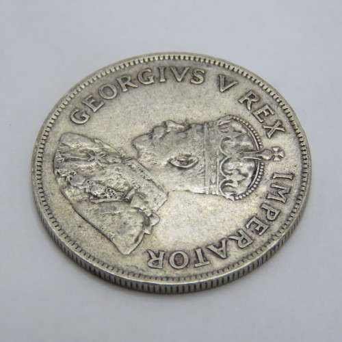 1933 South Africa half crown VF+