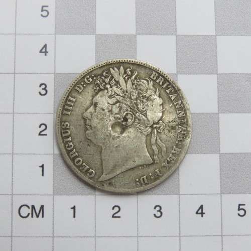 1823 Great Britain George 4 half crown