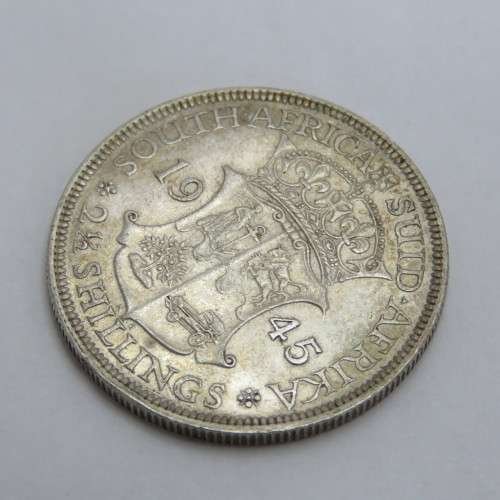 1945 South Africa half crown VF