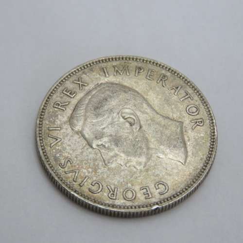 1945 South Africa half crown VF