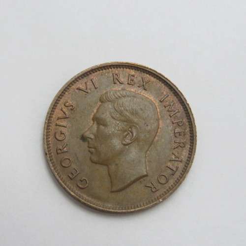 1944 South Africa half penny AU