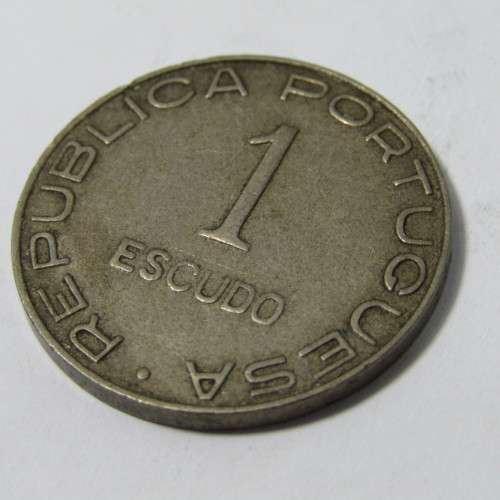 1936 Mozambique One Escudo VF