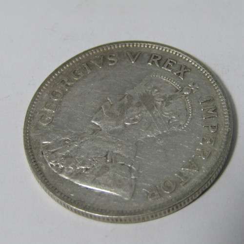 1936 South Africa half crown VF+