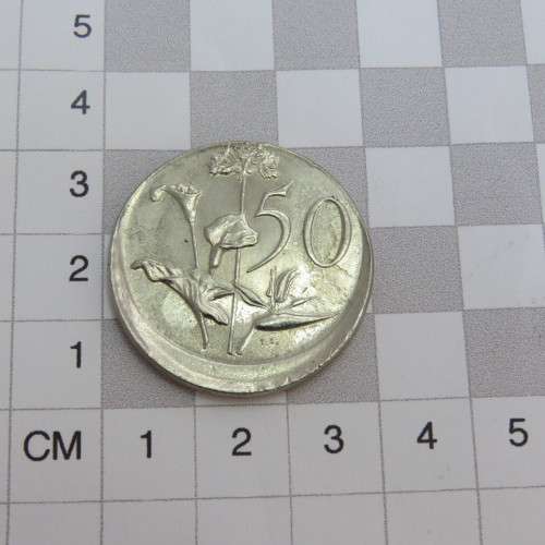 1990 South Africa Error 50 cent - Misstruck