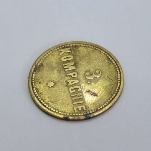 South West Africa 3 Kompagnie 12 Mark token