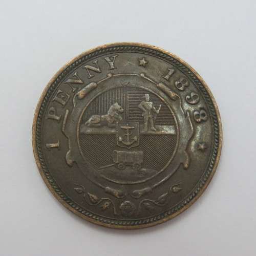 1898 ZAR Paul Kruger Penny