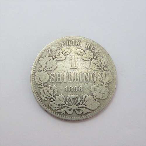 1896 ZAR Paul Kruger shilling