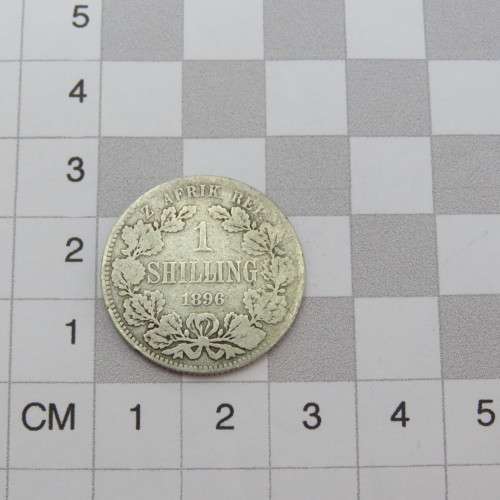 1896 ZAR Paul Kruger shilling