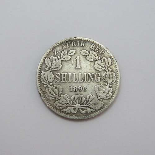 1896 ZAR Paul Kruger shilling