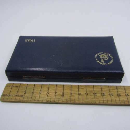 1968 South Africa short proof set - Silver English R1
