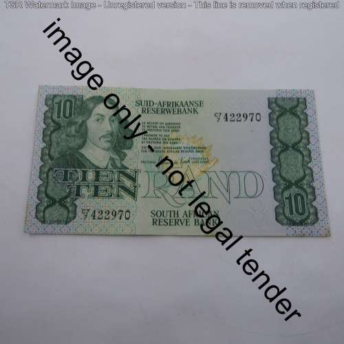GPC de Kock 2nd issue - Lot of 4 R10 notes banknotes with consecutive numbers