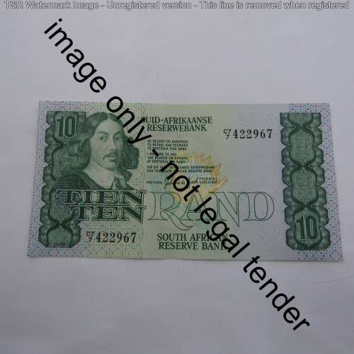 GPC de Kock 2nd issue - Lot of 4 R10 notes banknotes with consecutive numbers