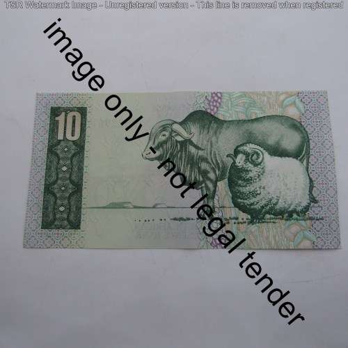 GPC de Kock 2nd issue - Lot of 4 R10 notes banknotes with consecutive numbers
