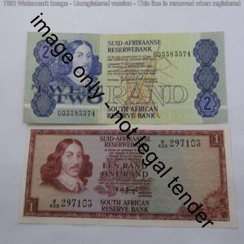 Lot of 8 old banknotes