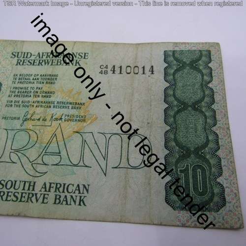 GPC de Kock 2nd issue R10 RADAR note no. 410014