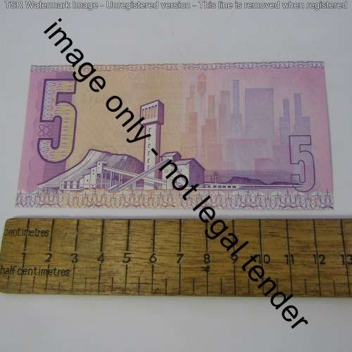 GPC de Kock 3rd issue 1984 R5 banknotes with consecutive numbers