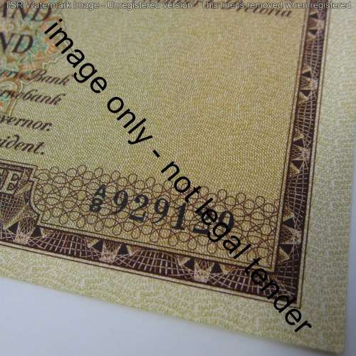 South Africa G Rissik 1961 One Rand - AU