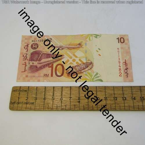 Lot of 10 world banknotes