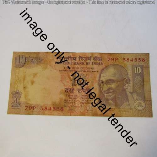 Lot of 10 world banknotes