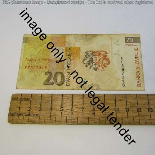 Lot of 10 world banknotes