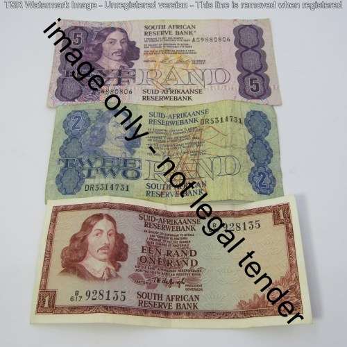 Lot of 10 world banknotes