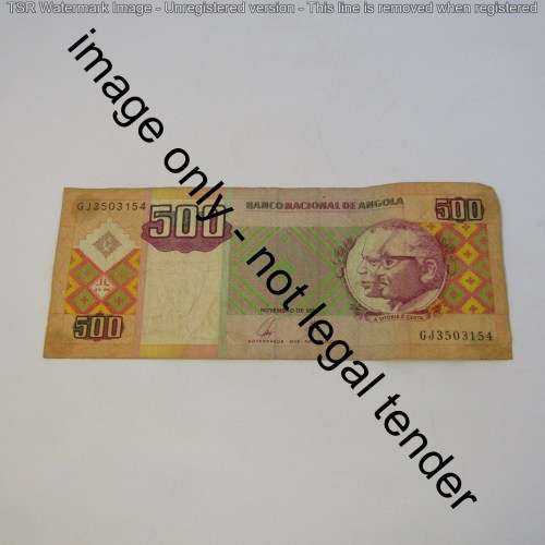 Lot of 10 Africa banknotes