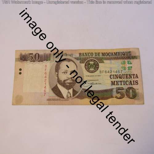 Lot of 10 Africa banknotes