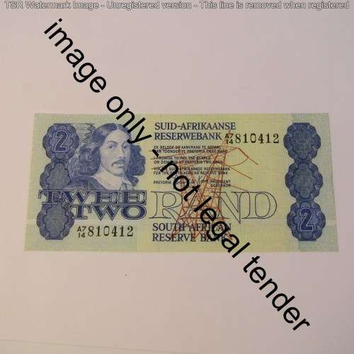 GPC de Kock 3 - lot of 8 x R2 notes 1981 - uncirculated - this set is scarce