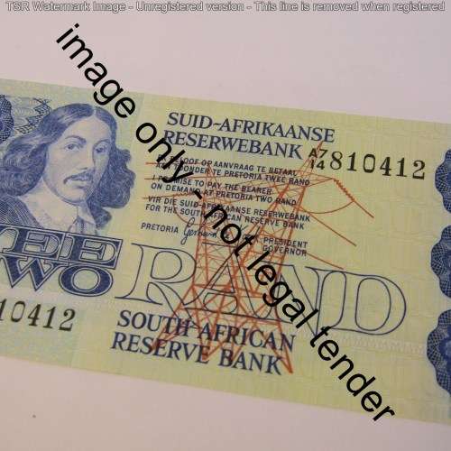 GPC de Kock 3 - lot of 8 x R2 notes 1981 - uncirculated - this set is scarce