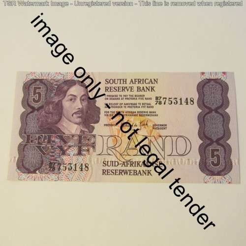 GPC de Kock 3rd issue R5 notes - 3x uncirculated notes
