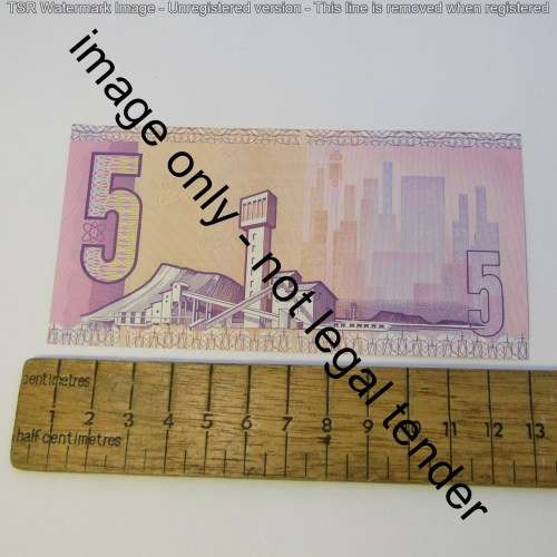 GPC de Kock 3rd issue R5 notes - 3x uncirculated notes