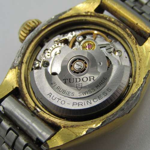Vintage Tudor Auto Princess Oysterdate rotor self winding ladies watch - working - made by Rolex