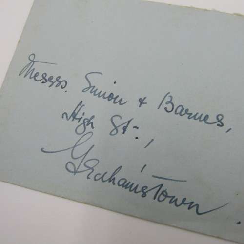 Postal cover from Francistown Bechuanaland to Grahamstown South Africa 26 April 1946