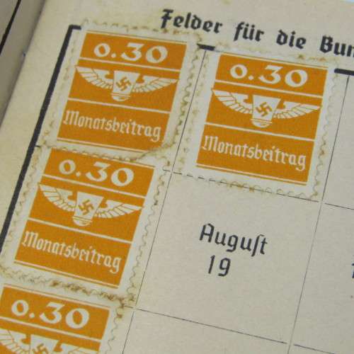 Service book of A. Wieter