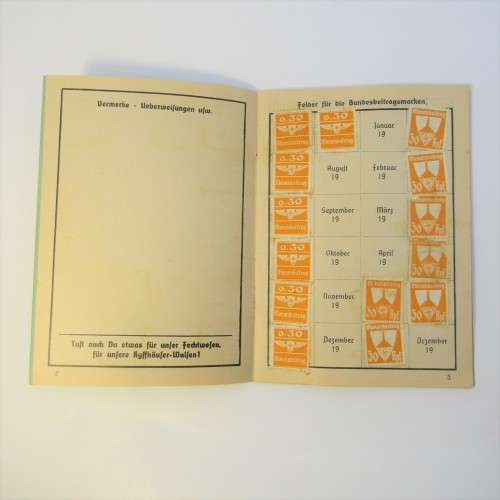 Service book of A. Wieter