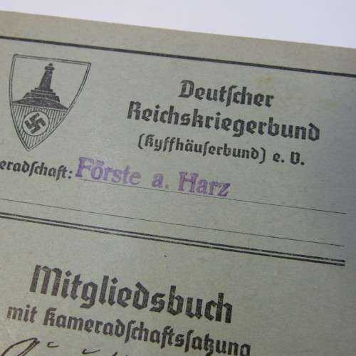 Service book of A. Wieter