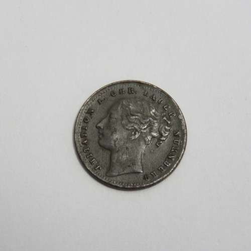 Late 1800`s Lauer toy 4 pence - Nice condition