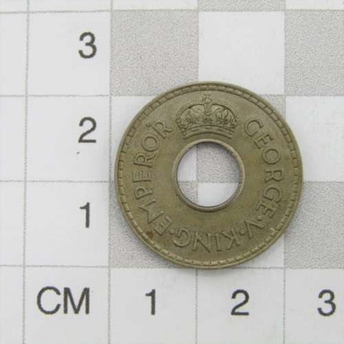 1934 Fiji Half Penny - AU+