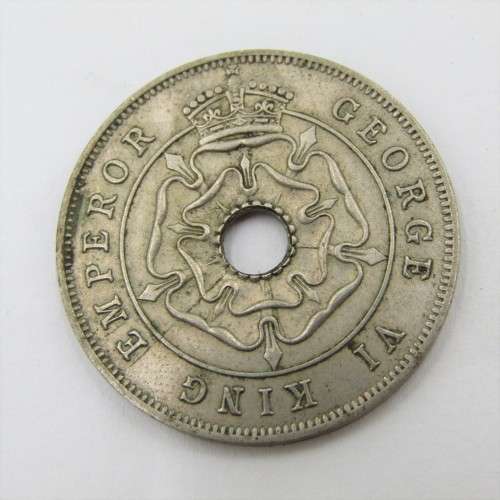1942 Southern Rhodesia Penny - XF +