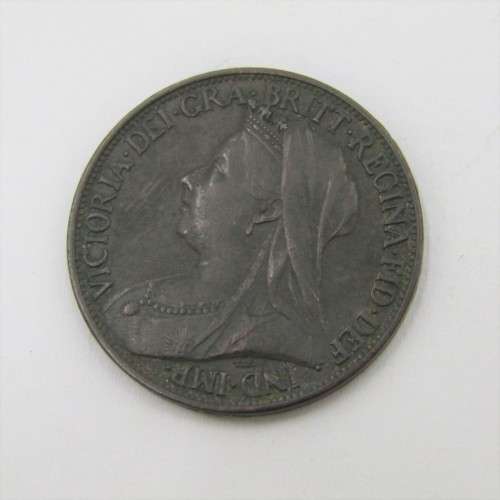1900 Great Britain Victoria Farthing - AU +