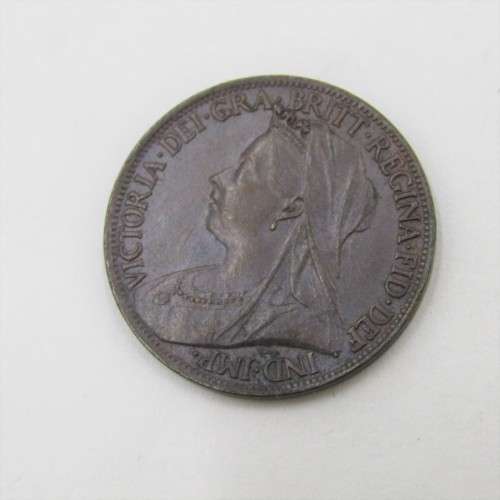 1901 Great Britain Victoria Farthing - Au