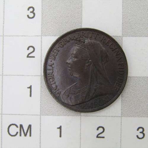1901 Great Britain Victoria Farthing - Au