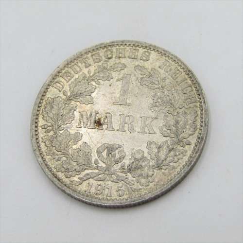 1915 German Empire Mark - `A` - AU+