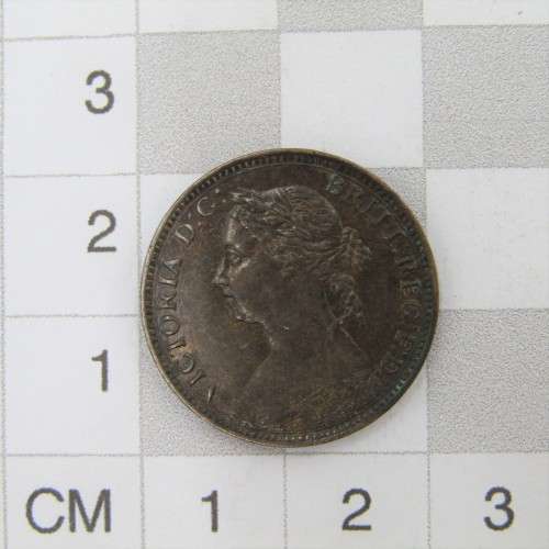 1885 Great Britain Farthing - excellent condition
