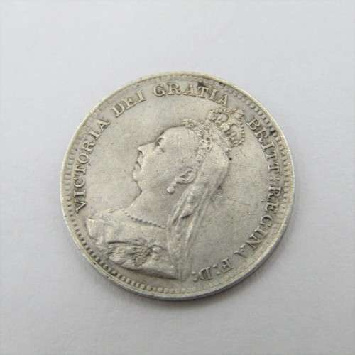 1890 Great Britain Tickey - XF+