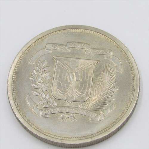 1979 Dominican Republic DUARTE crown size coin - only 45000 minted