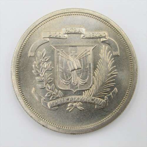 1978 Dominican Republic DUARTE crown size coin - only 35000 minted