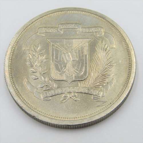 1978 Dominican Republic DUARTE crown size coin - only 35000 minted
