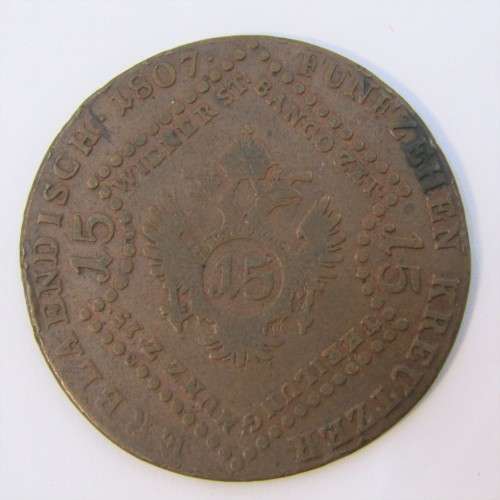 1807 S Austria 15 Kreuzer